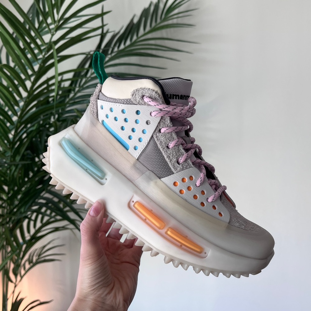 Adidas Hu NMD S1 RYAT Pharrell (Core White) - Womens 6.5 / Mens 5